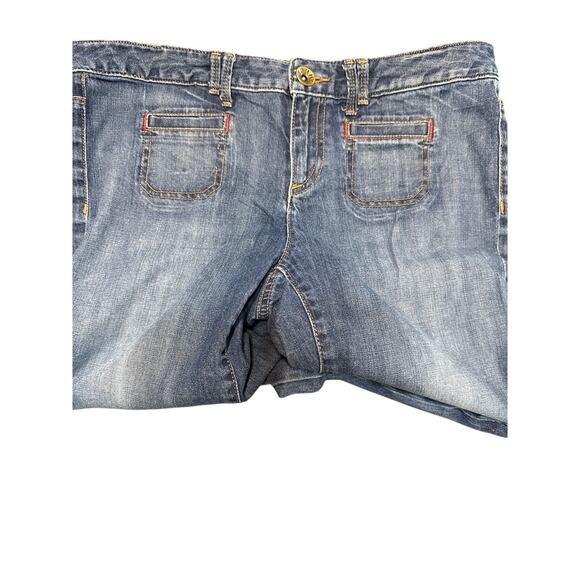 Tommy Hilfiger American Spirit Mid Rise Cropped Jeans Women’s 8 Light Wash - Picture 3 of 13